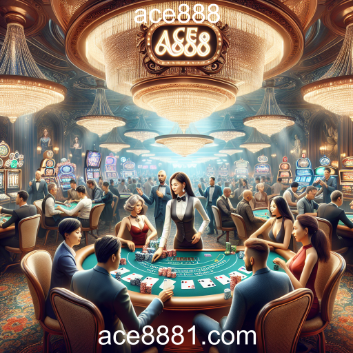 A Experiência Imersiva do Cassino Ao Vivo no Ace888